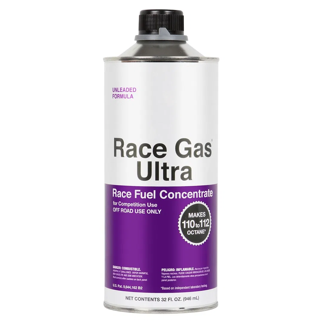 200032 – RACE GAS Fuel Additive, Octane Booster For Gasoline 32 Ounce Bottle Single Used To Boost Octane Ranging 110 ...